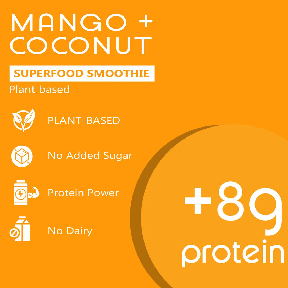 Kwik Smoody Mango and Coconut Smoothie