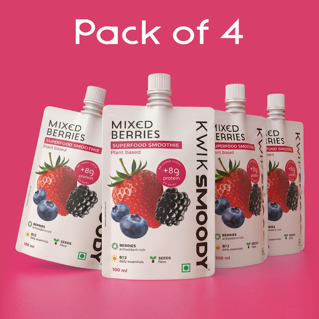 Kwik Smoody Mixed Berries Smoothie